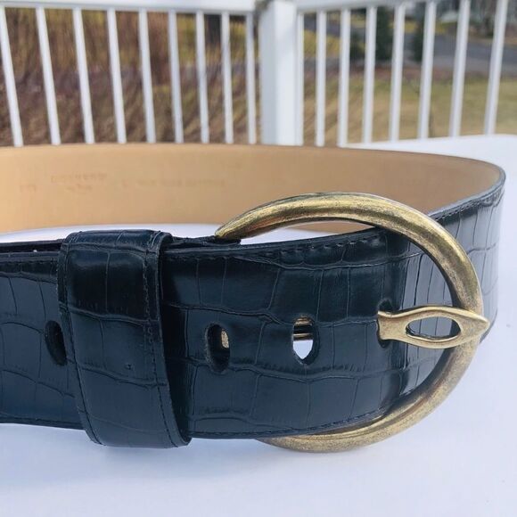 Dockers extra wide heavy duty black belt - Picture 2 of 7